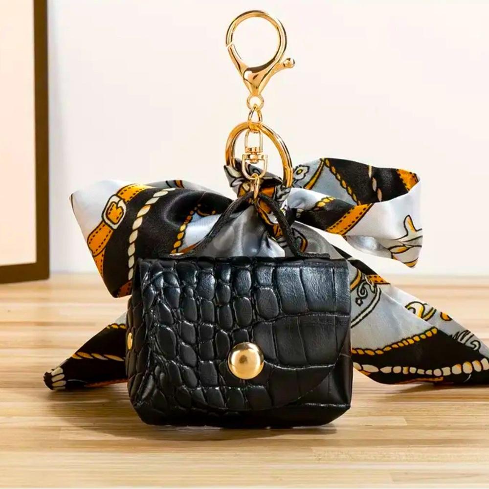 Purse bag charm with twillie